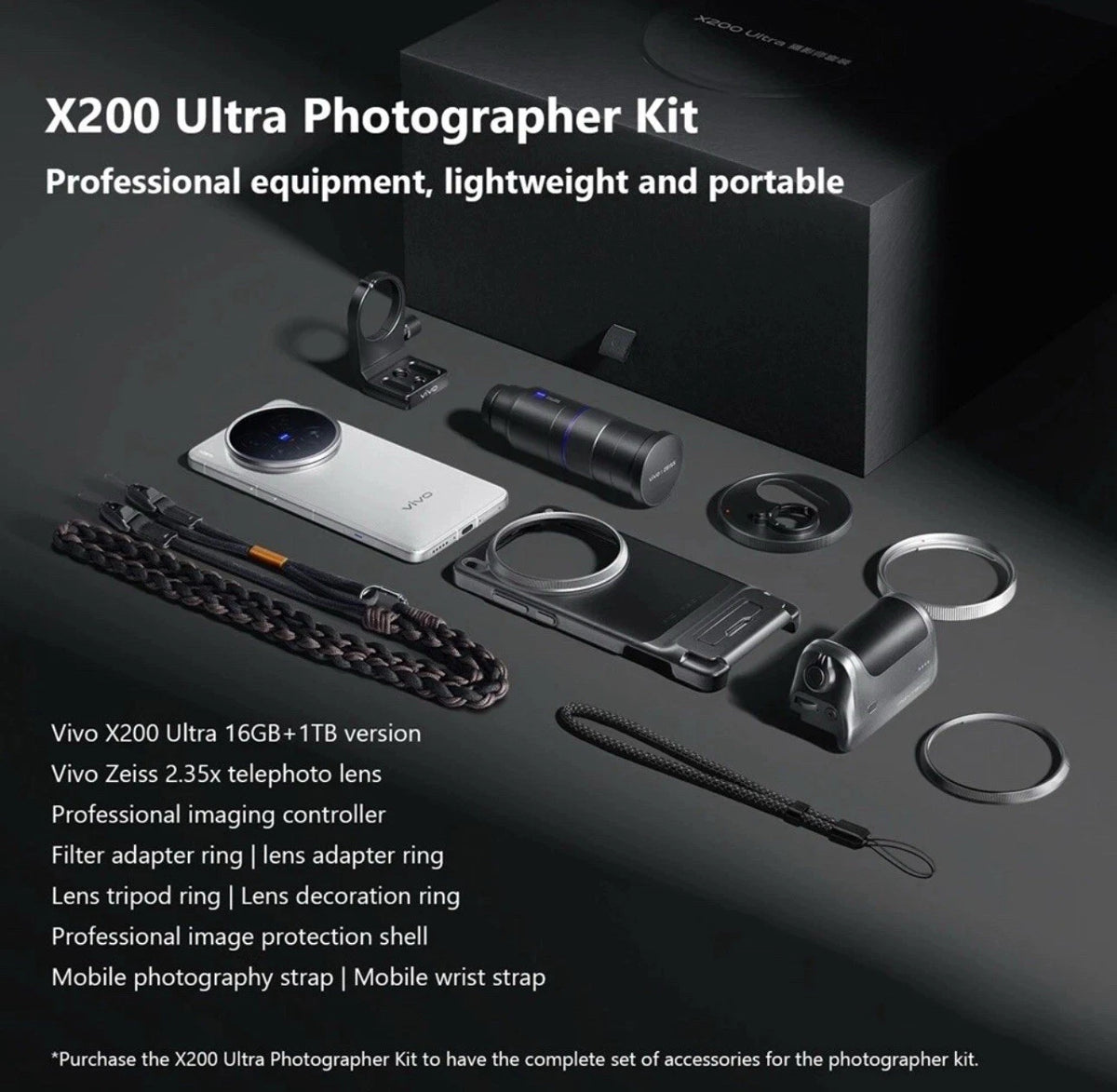 Vivo X200 Ultra 16GB 1TB Master Photography Limited Edition